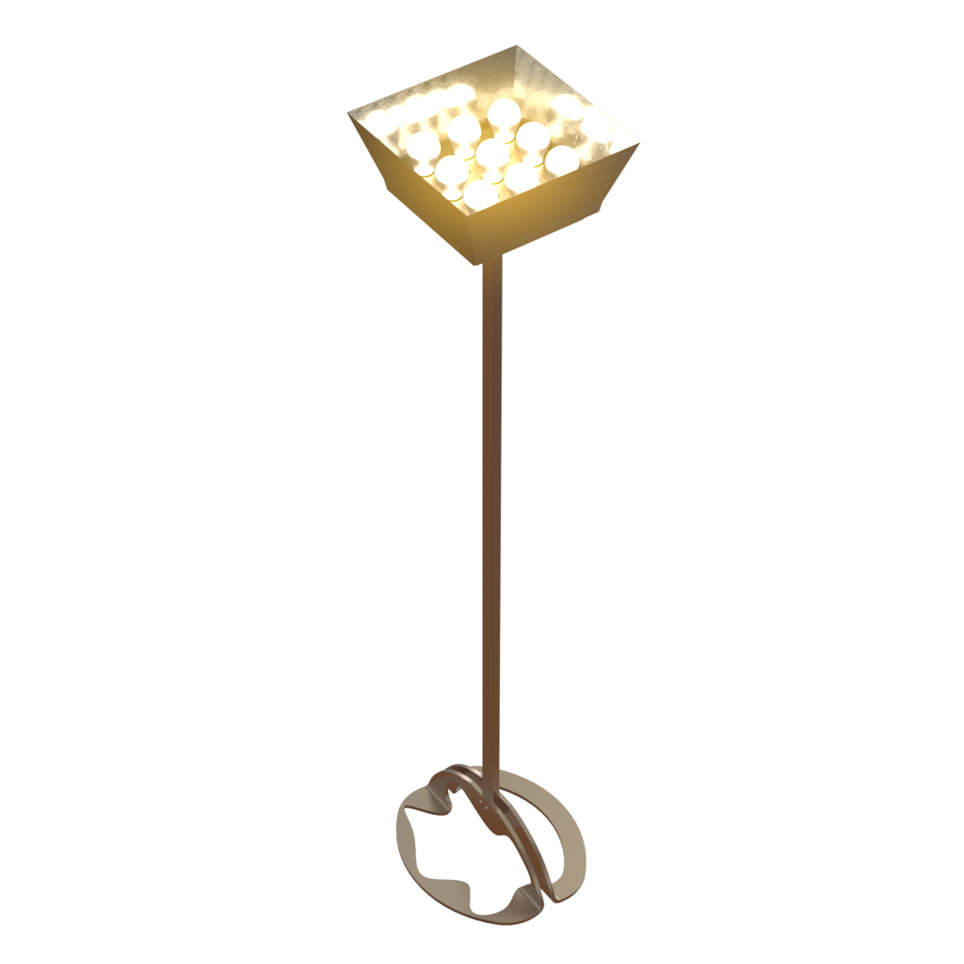 Floor Lamp - 3d design - az - engineering - project